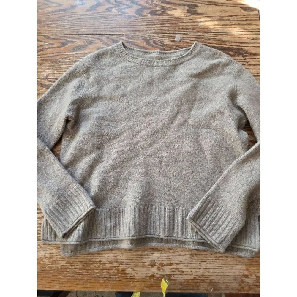 Jenni Kayne Everyday Sweater in tan shrunken!!